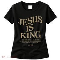 Jesus Is King Jesus John 14 6 Christian Religious Women's T-Shirt thumb 0