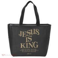 Jesus Is King Jesus John 14 6 Christian Religious Tote Bag thumb 0