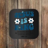 Jesus Is King John 146 Costume Jesus Christian On Back Coaster thumb 0