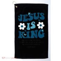 Jesus Is King John 146 Costume Jesus Christian On Back Golf Towel thumb 0