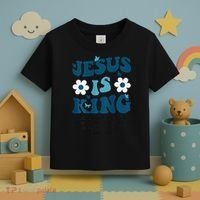 Jesus Is King John 146 Costume Jesus Christian On Back Toddler T-Shirt thumb 3