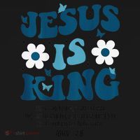 Jesus Is King John 146 Costume Jesus Christian On Back Visor thumb 3