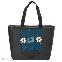 Jesus Is King John 146 Costume Jesus Christian On Back Tote Bag thumb 0