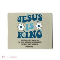 Jesus Is King John 146 Costume Jesus Christian On Back Mousepad thumb 0