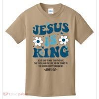 Jesus Is King John 146 Costume Jesus Christian On Back Kids T-Shirt thumb 0