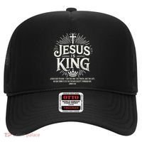 Jesus Is King Christian John 146 Bible Verse Hat thumb 0