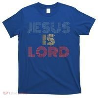 Jesus Is Lord Cool Christian Worship T-Shirt thumb 0