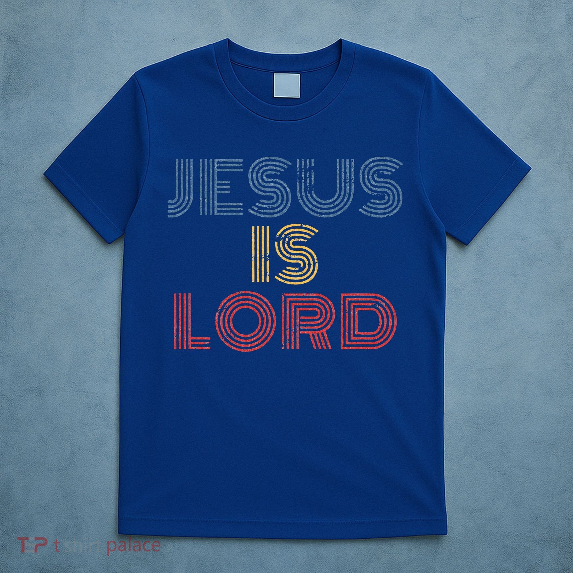 Jesus Is Lord Cool Christian Worship T-Shirt