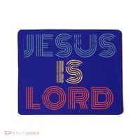 Jesus Is Lord Cool Christian Worship Mousepad thumb 0