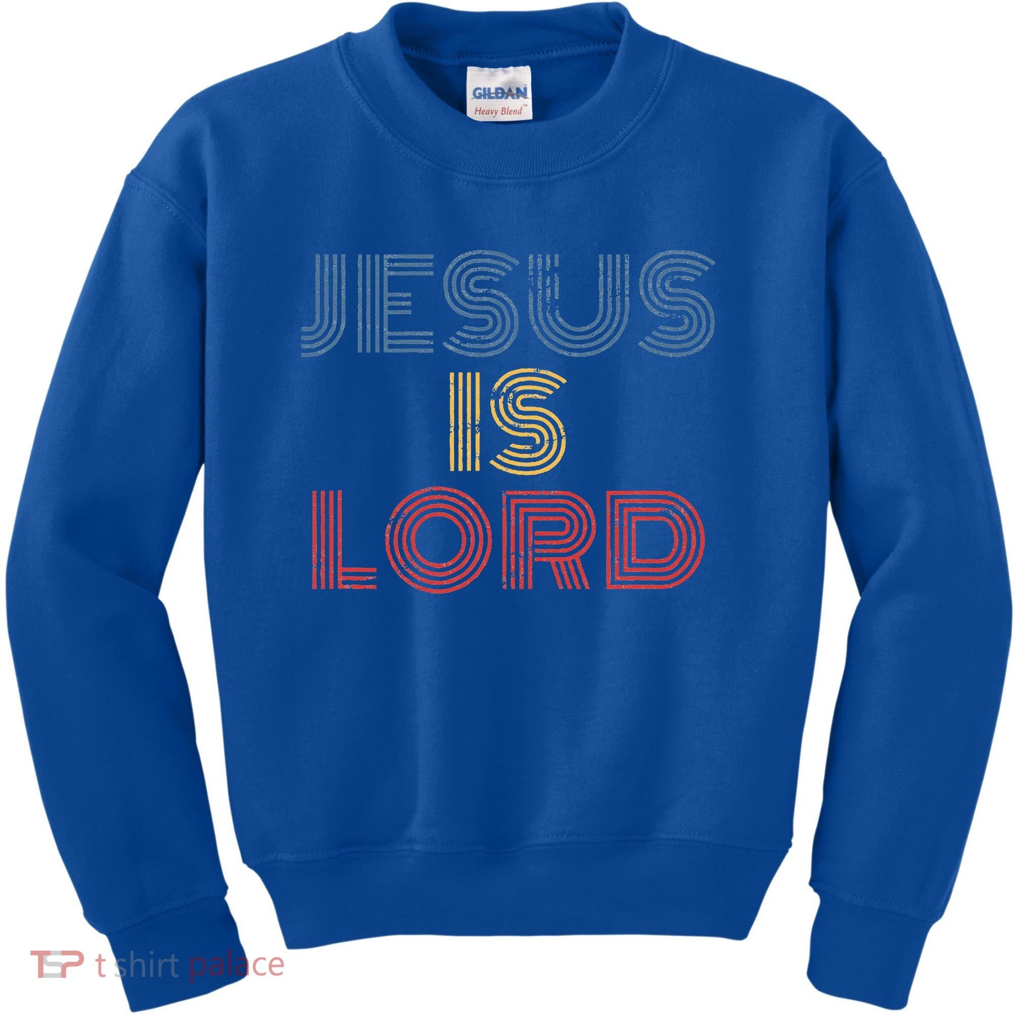 Jesus Is Lord Cool Christian Worship Kids Sweatshirt