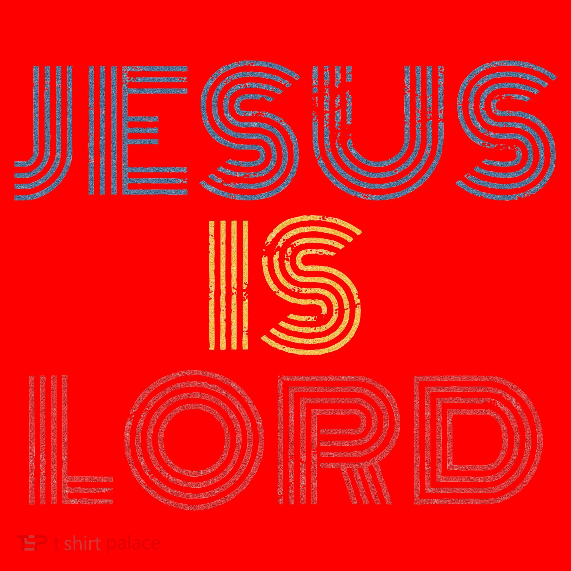 Jesus Is Lord Cool Christian Worship Santa Hat
