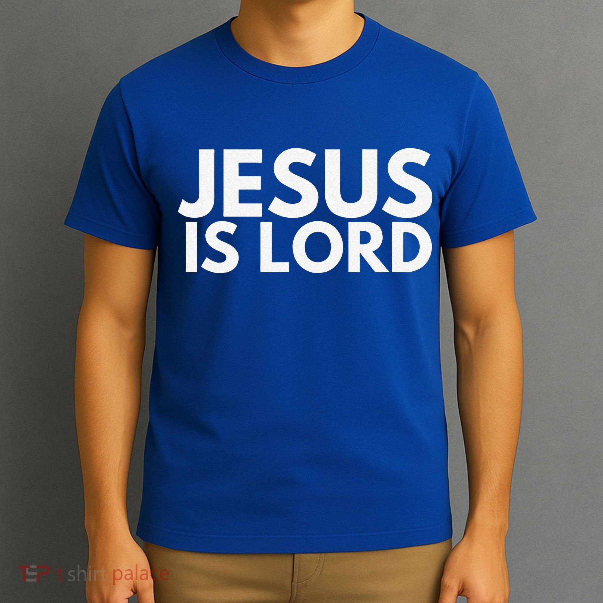 Jesus Is Lord Savior God Religion Prayer Faith T-Shirt