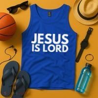 Jesus Is Lord Savior God Religion Prayer Faith Tank Top thumb 4