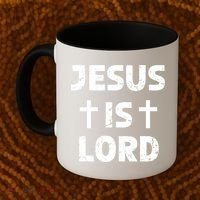 JESUS IS LORD CROSS CHRISTIAN Coffee Mug thumb 2