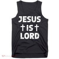 JESUS IS LORD CROSS CHRISTIAN Tank Top thumb 0