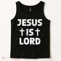 JESUS IS LORD CROSS CHRISTIAN Tank Top thumb 2