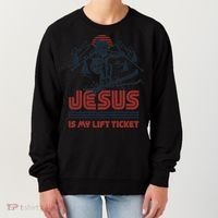 Jesus Is My Lift Ticket Women's Sweatshirt thumb 0