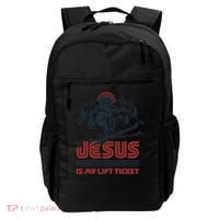 Jesus Is My Lift Ticket Backpack thumb 0