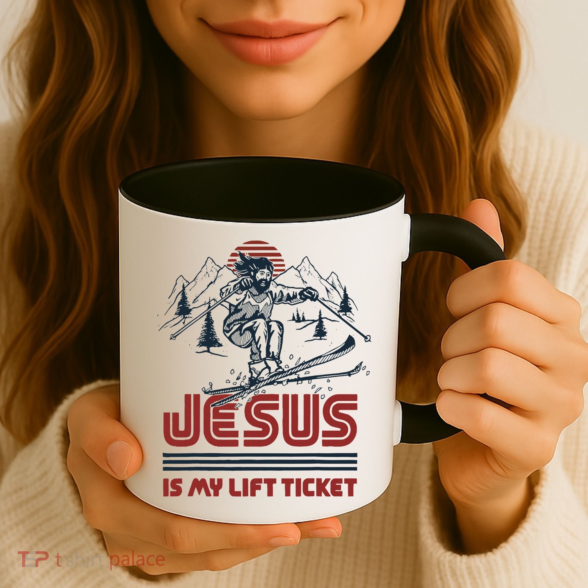 Jesus Is My Lift Ticket Coffee Mug
