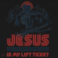 Jesus Is My Lift Ticket Women's Hoodie thumb 2