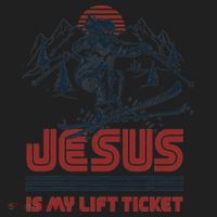 Jesus Is My Lift Ticket Tumbler thumb 3