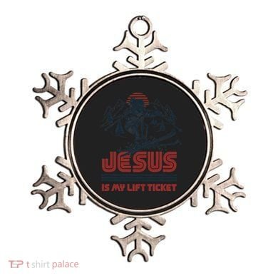 Jesus Is My Lift Ticket Ornament