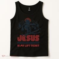 Jesus Is My Lift Ticket Tank Top thumb 2