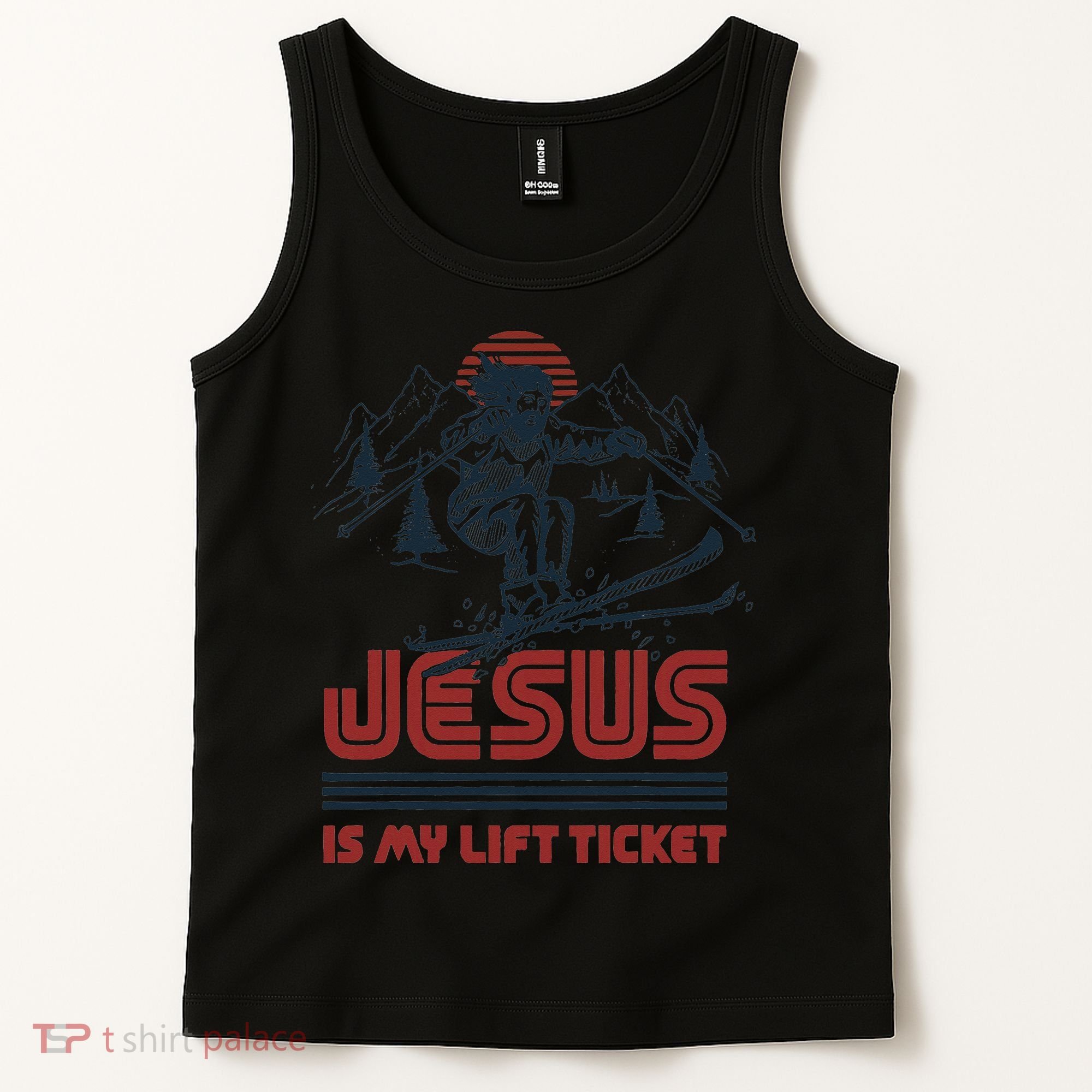 Jesus Is My Lift Ticket Tank Top
