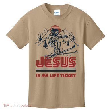 Jesus Is My Lift Ticket Kids T-Shirt