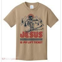 Jesus Is My Lift Ticket Kids T-Shirt thumb 0