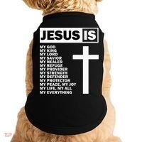 Jesus Is My All My Everything My God Lord Savior Doggie Tank thumb 0