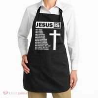 Jesus Is My All My Everything My God Lord Savior Apron thumb 2