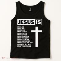 Jesus Is My All My Everything My God Lord Savior Tank Top thumb 2