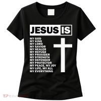 Jesus Is My All My Everything My God Lord Savior Women's T-Shirt thumb 0