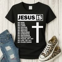 Jesus Is My All My Everything My God Lord Savior Women's T-Shirt thumb 3