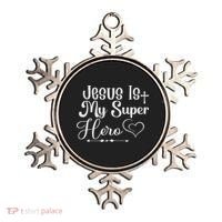 Jesus Is My Superhero Ornament thumb 0