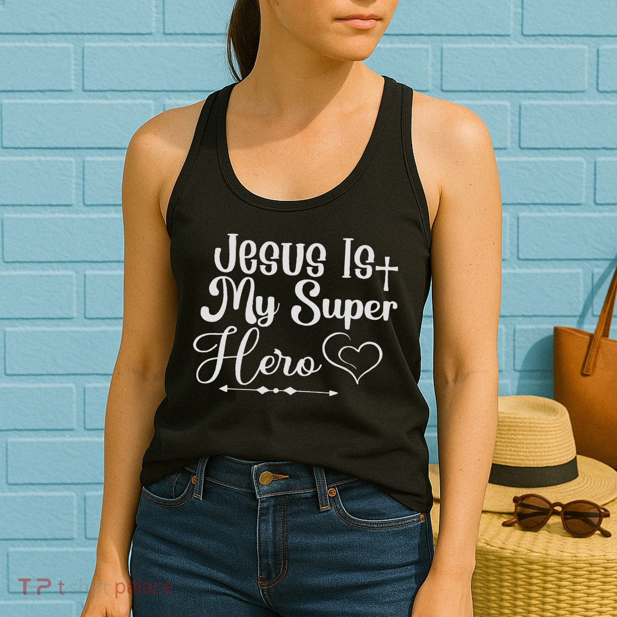 Jesus Is My Superhero Women's Tank Top