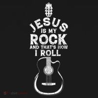 Jesus Is My Rock And That Is How I Roll Christian Women's Hoodie thumb 2