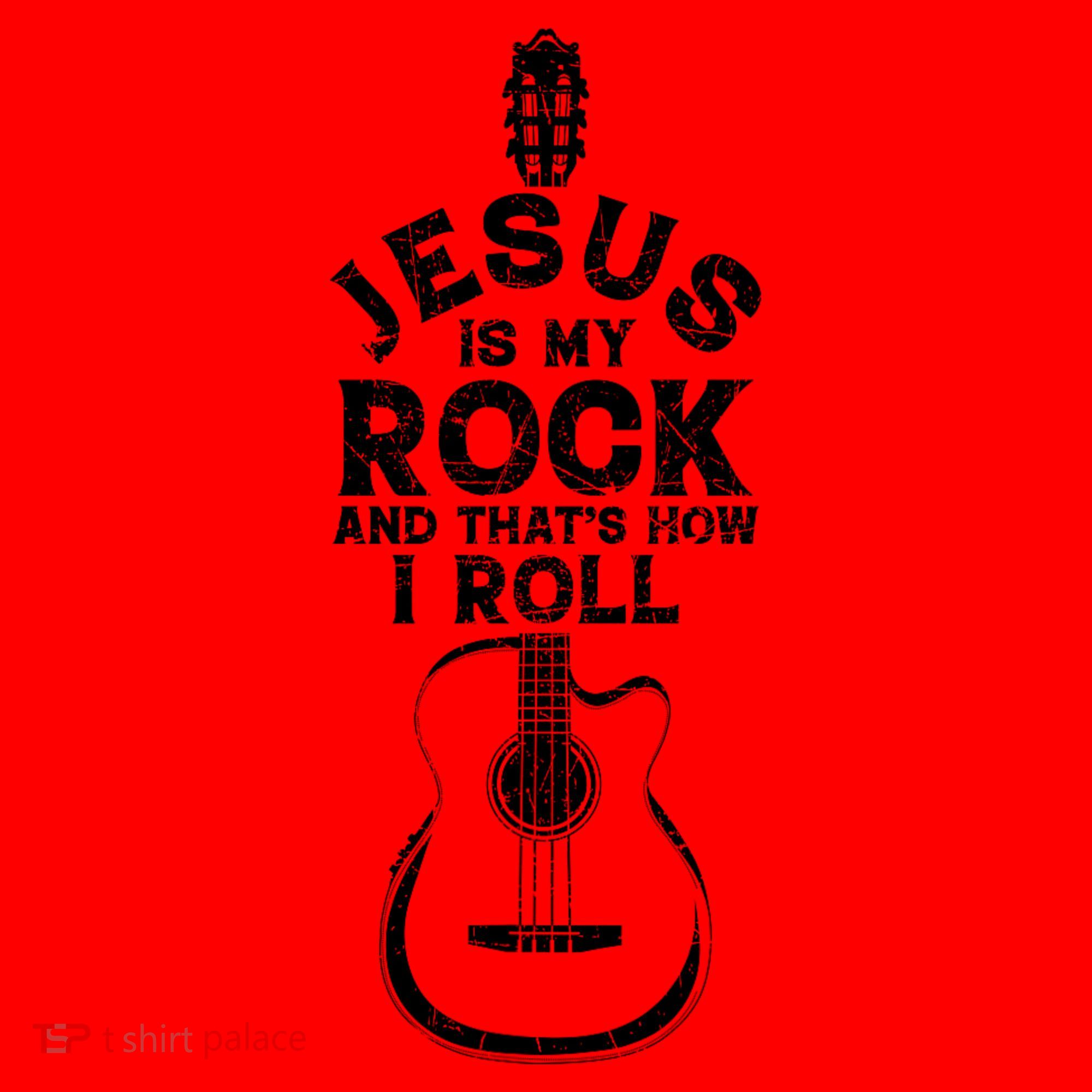 Jesus Is My Rock And That Is How I Roll Christian Santa Hat