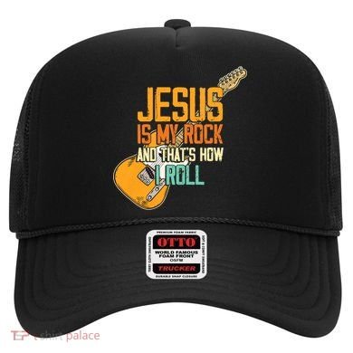 Jesus Is My Rock And That Is How I Roll Christian Hat