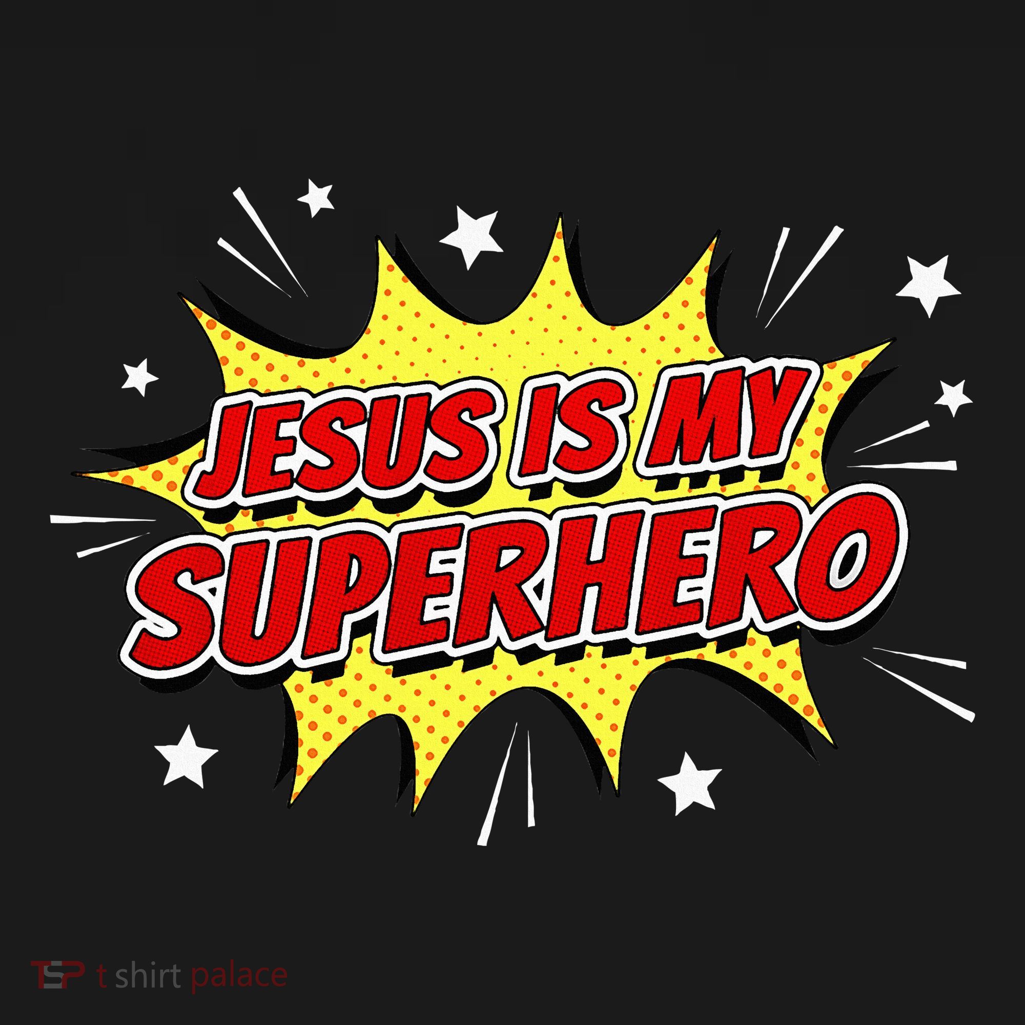 Jesus Is My Superhero – & Adult Christian Faith Comic Women's Hoodie