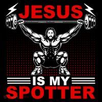 Jesus Is My Spotter Funny Christian Weightlifting Gym Coffee Mug thumb 5