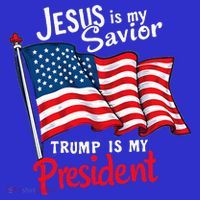 Jesus Is My Savior Trump Is My President Women's Tank Top thumb 5