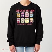 Jesus Is My Jam And I'm Here To Spread Women's Sweatshirt thumb 0