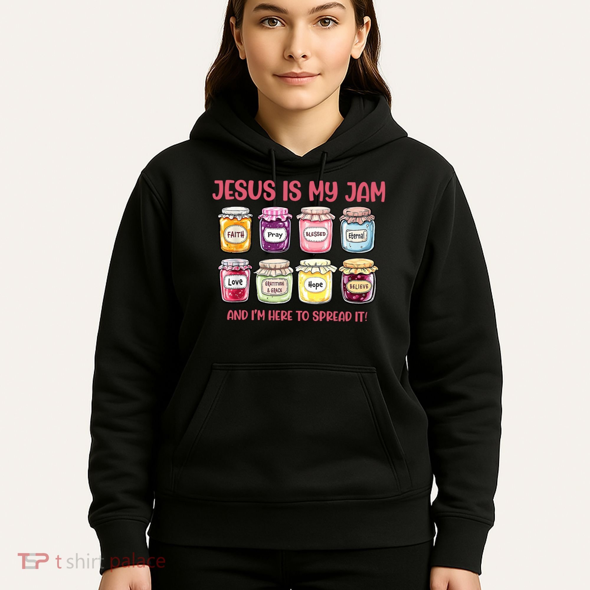 Jesus Is My Jam And I'm Here To Spread Hoodie