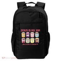 Jesus Is My Jam And I'm Here To Spread Backpack thumb 0