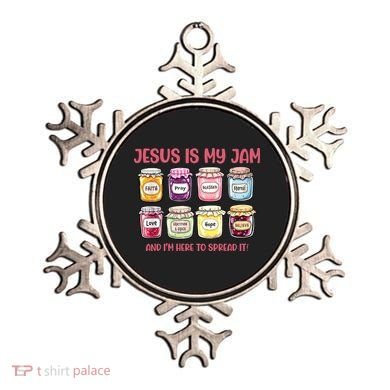 Jesus Is My Jam And I'm Here To Spread Ornament