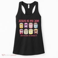 Jesus Is My Jam And I'm Here To Spread Women's Tank Top thumb 0