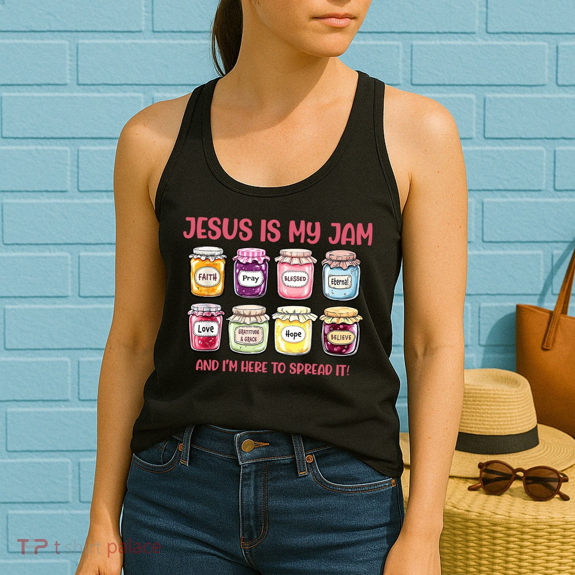 Jesus Is My Jam And I'm Here To Spread Women's Tank Top