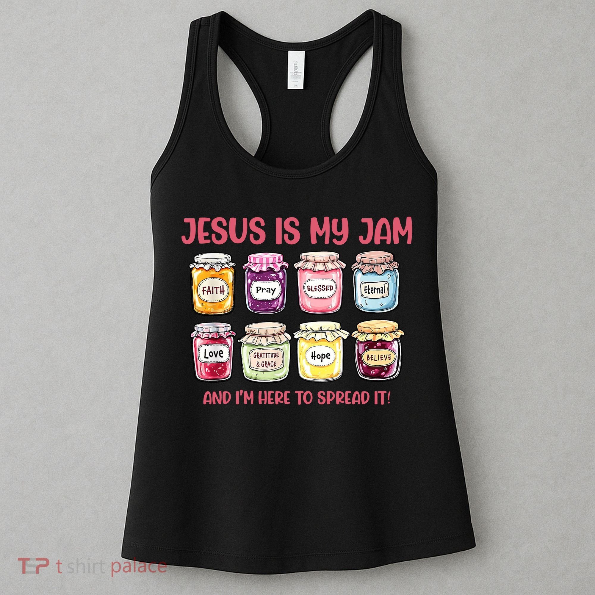 Jesus Is My Jam And I'm Here To Spread Women's Tank Top